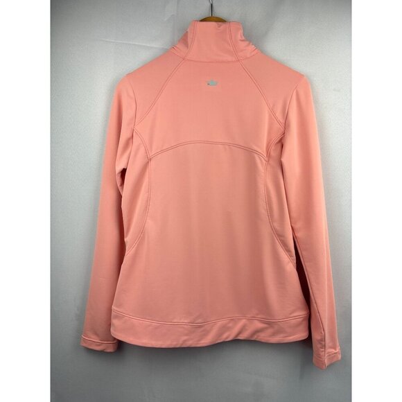 Peter Millar Womens Full-Zip Jacket M Coral UPF 50+ Polyester Spandex - Picture 6 of 7